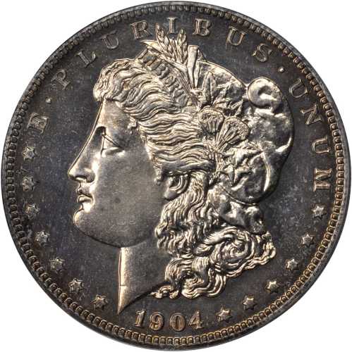 1904 Morgan Silver Dollar. Proof-65 (PCGS).