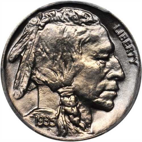 1935 Buffalo Nickel. MS-67 (PCGS).