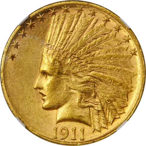 1911-S Indian Eagle. MS-61 (NGC).