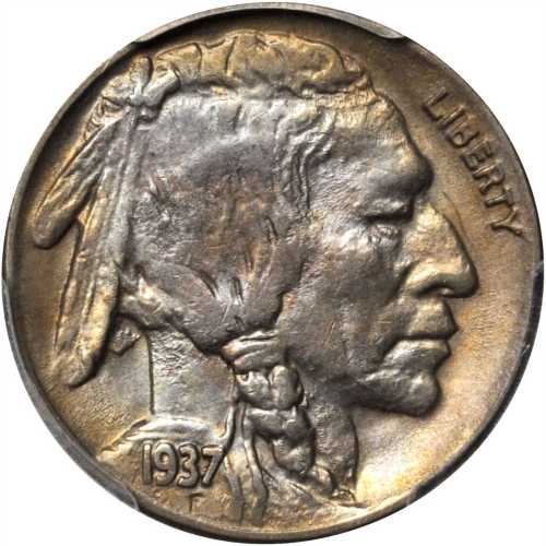 1937-D Buffalo Nickel. FS-901. 3-Legged. AU-58 (PCGS).