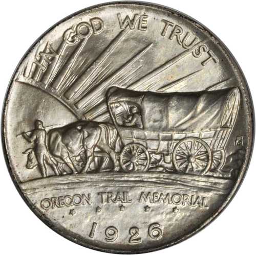 1926 Oregon Trail Memorial. MS-66 (PCGS). CAC.