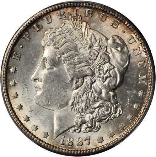 1887-S Morgan Silver Dollar. Unc Details--Altered Surfaces (PCGS).