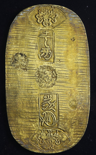 日本 元文小判金 Genbun Koban-kin 元文元年~文政元年(1736~1818) (VF)美品