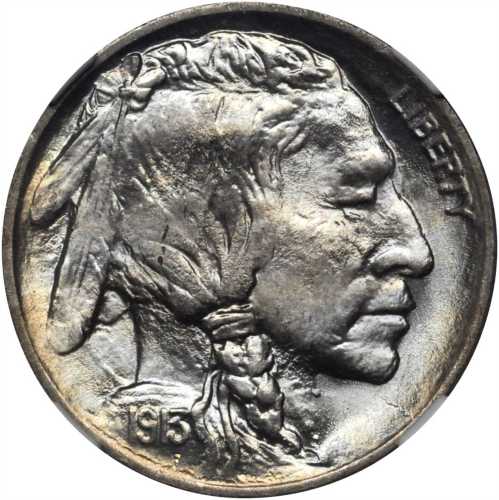 1913 Buffalo Nickel. Type I. MS-67 (NGC).