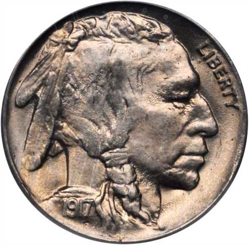 1917 Buffalo Nickel. MS-66 (PCGS).