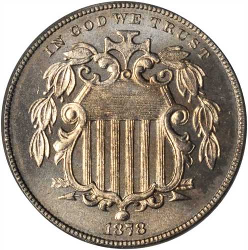 1878 Shield Nickel. Proof-67 (NGC).