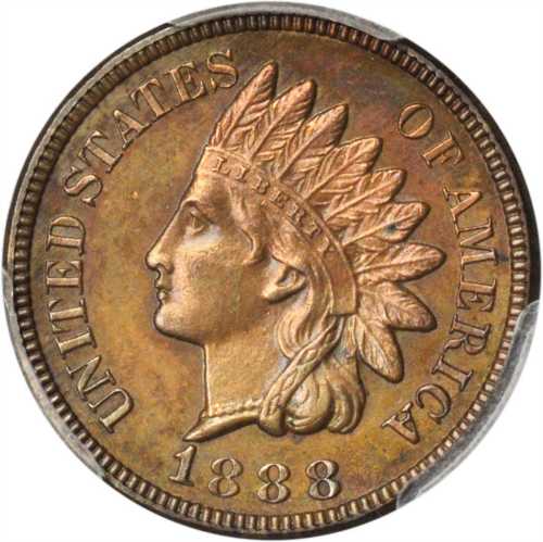 1888 Indian Cent. Proof-64 BN (PCGS).