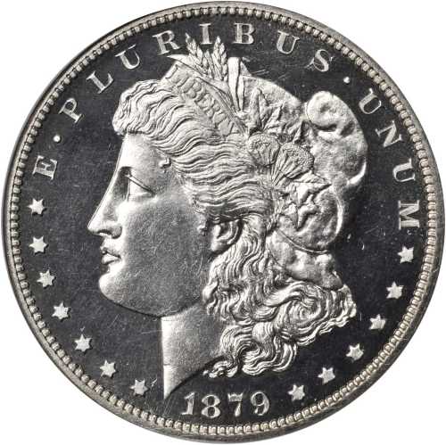 1879 Morgan Silver Dollar. Proof-66 (NGC).