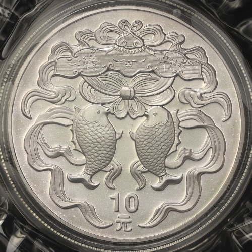 2003年中国民俗系列-春节纪念银币1盎司 完未流通