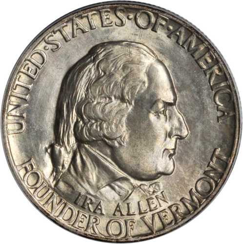 1927 Vermont Sesquicentennial. MS-65 (PCGS).