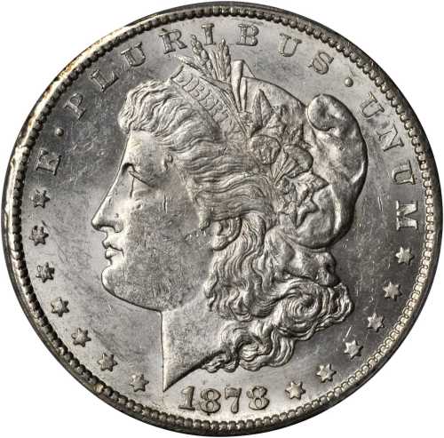 1878-CC Morgan Silver Dollar. AU Details--Cleaned (PCGS).