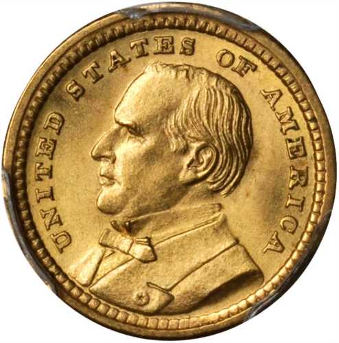 1903 Louisiana Purchase Exposition Gold Dollar. McKinley Portrait. MS-65 (PCGS).