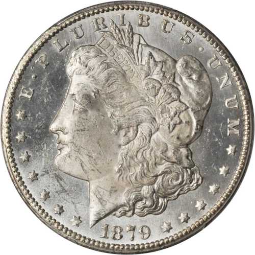 1879-CC Morgan Silver Dollar. Clear CC. MS-63 PL (PCGS).