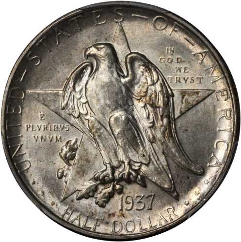 1937-D Texas Independence Centennial. MS-67 (PCGS).