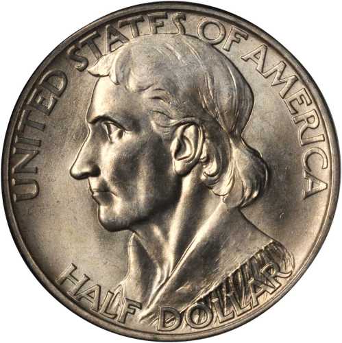 1938-D Boone Bicentennial. MS-67 (PCGS).