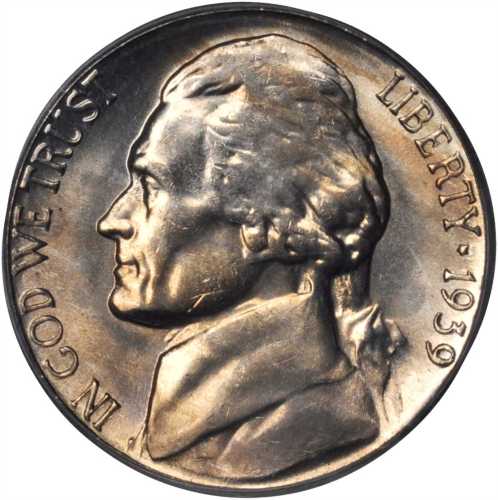 1939-S Jefferson Nickel. MS-65 FS (PCGS).