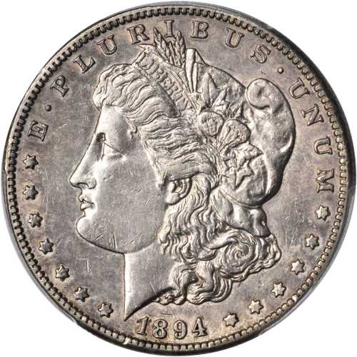 1894-S Morgan Silver Dollar. EF Details--Cleaned (PCGS).