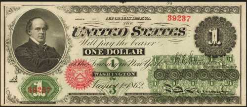 Fr. 16 (W-9). 1862 $1 Legal Tender Note. PCGS Superb Gem New 67 PPQ.