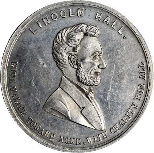 Group of three later Lincoln-related medals.