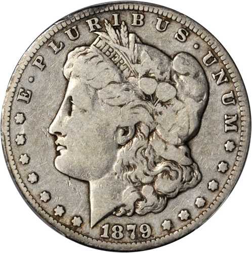 1879-CC Morgan Silver Dollar. VAM-3. Top 100 Variety. Capped Die. VG-8 (PCGS).