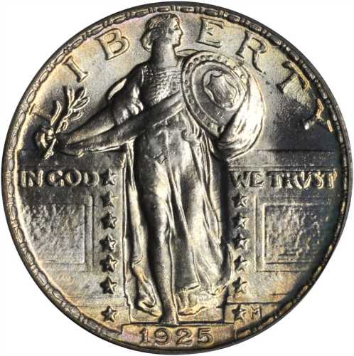 1925 Standing Liberty Quarter. MS-65 (PCGS). CAC.