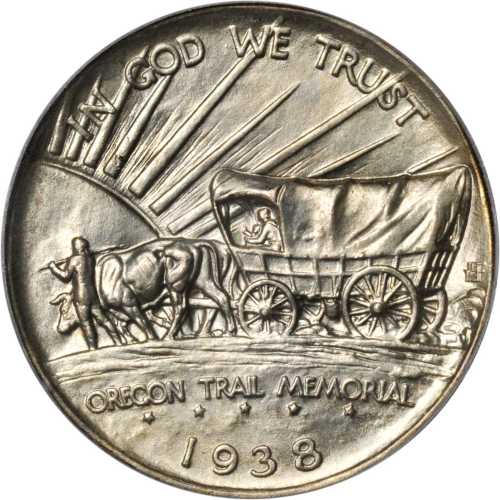 1938-D Oregon Trail Memorial. MS-67 (PCGS). CAC.