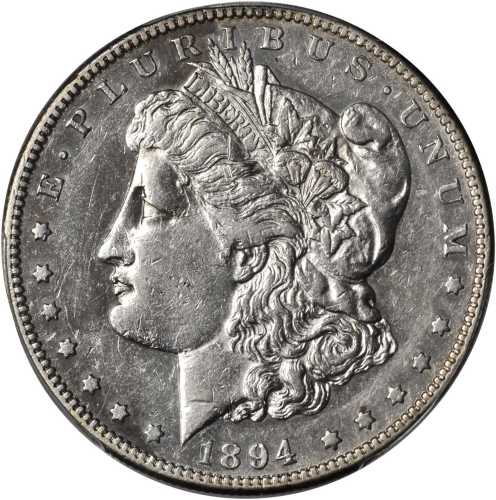 1894-S Morgan Silver Dollar. EF Details--Repaired (PCGS).