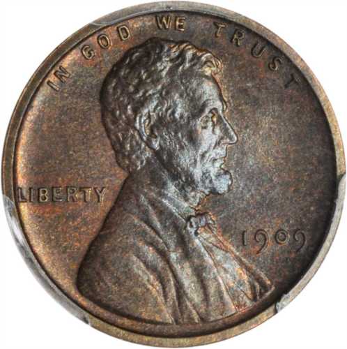 1909 Lincoln Cent. Proof-64 BN (PCGS).