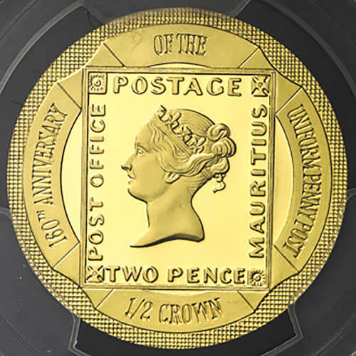 GIBRALTAR ジブラ儿タ儿 1/2Crown 2000 PCGS-PR69 DCAM Proof