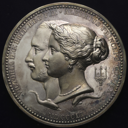 GREAT BRITAIN Victoria ヴィクトリア(1837~1901) AR Medal 1851 small scratch 返品不可 要下见 Sold as is No returns 
