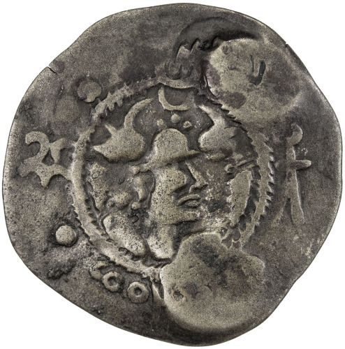 Ancient - Central Asia，NORTHERN TOKHARISTAN: KOBADIEN: Anonymous, ca. 6th-7th century, AR drachm (3.
