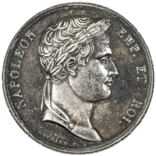 World Coins - Europe，FRANCE: Napoleon I, Emperor, 1804-1815, AR medal, [1808], Bramsen-716; Julius-1