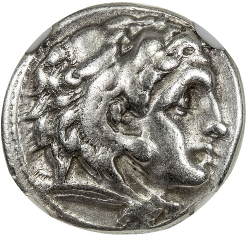 Ancient - Greek，MACEDONIA: Philip III, 323-317 BC, AR drachm, bust of Heracles right in lions skin ,