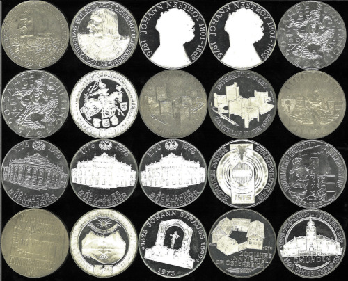 AUSTRIA オーストリア 100Schilling 各种 返品不可 要下见 Sold as is No returns UNC&Proof