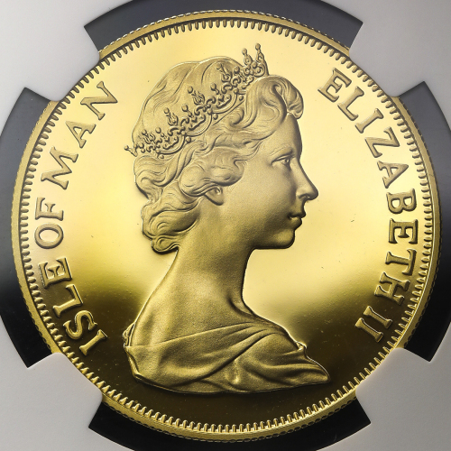 ISLE OF MAN マン岛 5Pounds 1984 NGC-PF68 Ultra Cameo Proof