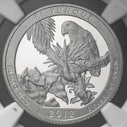 USA アメリカ合众国 25Cents 2012S 5种 ビューティフ儿・クォーターKM-519~523各2枚ずつ Lot of 10pcs 计10枚组   PCGS-PR69 First Strik