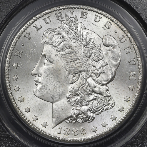 USA アメリカ合众国 Dollar 1886S  PCGS-MS62 UNC