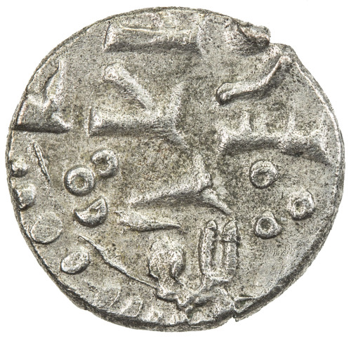 India - Sind & Multan，HABBARIDS OF SIND: Abd Allah IV, ca. 1040s, AR damma (0.43g), ND, ND, A-1502D,