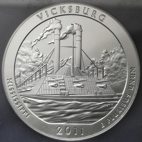 USA アメリカ合众国 25Cents in Silver 2011P PCGS-SP69 UNC