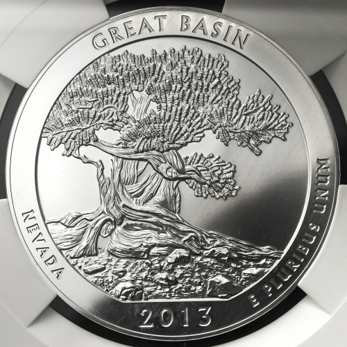 USA アメリカ合众国 25Cents in Silver 2013 NGC-MS69“Early Releases“ UNC