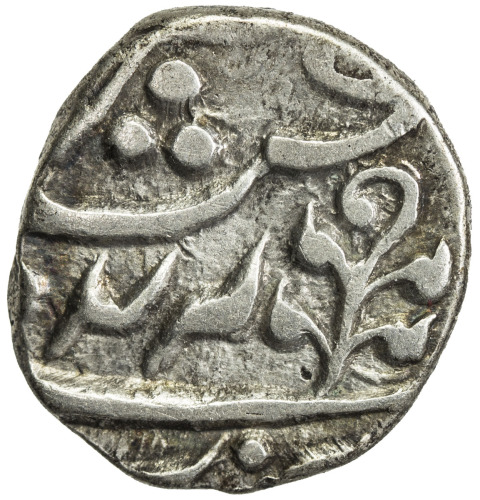 India - Princely States，KISHANGARH: Anonymous, ca. 1902-1938, AR 4 annas, year 24, Y-14, VF.