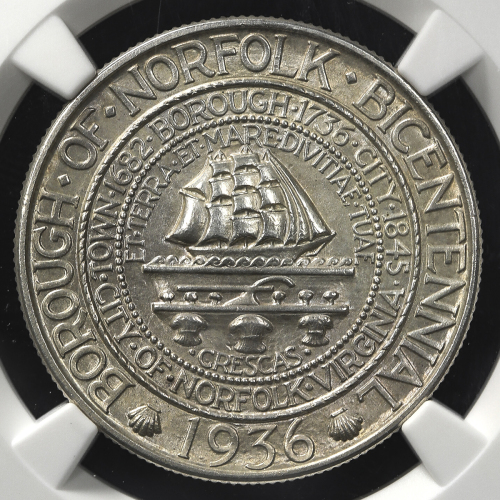 USA アメリカ合众国 50Cents 1936 NGC-MS63 UNC