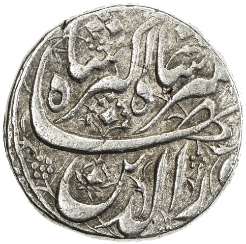 India - Mughal Empire，MUGHAL: Jahangir, 1605-1628, AR rupee (11.38g), Kashmir, AH1022 year 7, KM-145