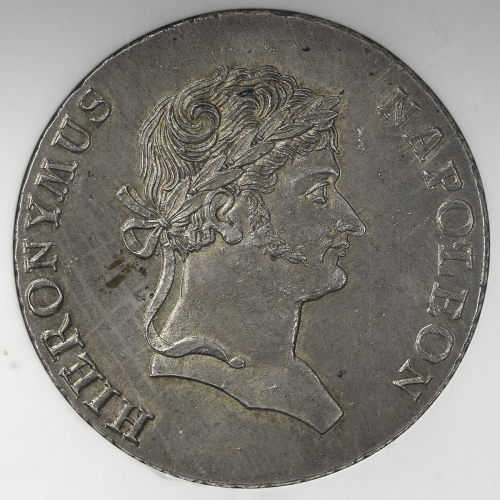 GERMANY Westphalia ヴェストファーレン Taler 1811C NGC-MS63 UNC