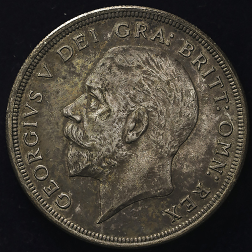 GREAT BRITAIN George V ジョージ5世(1910~36) Crown 1928 トーン EF