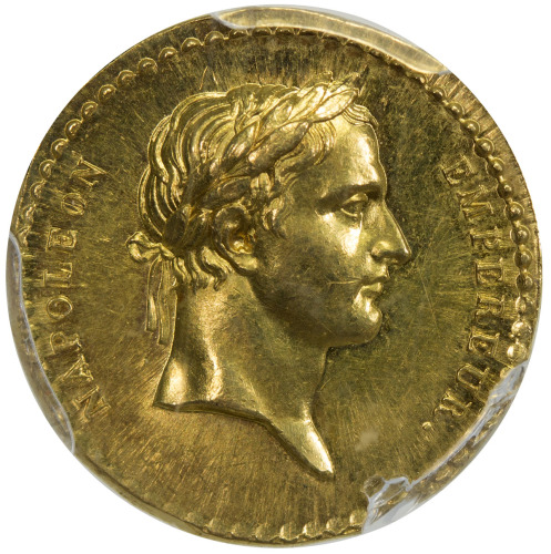 World Coins - Europe，FRANCE: Napoleon I, Emperor, 1804-1814, AV medal, LAn XII (1804), Bramsen-330, 