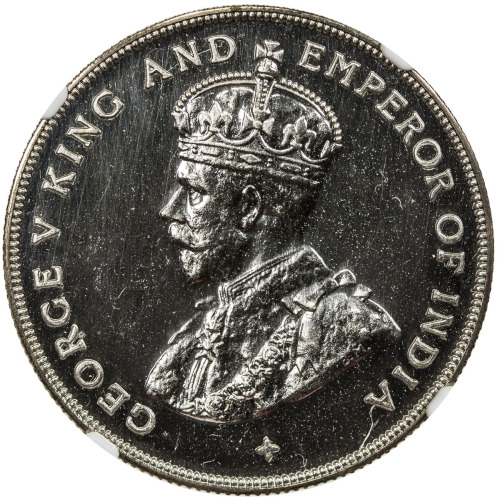 World Coins - Asia & Middle-East，STRAITS SETTLEMENTS: George V, 1910-1936, AR dollar, 1919, KM-33, p