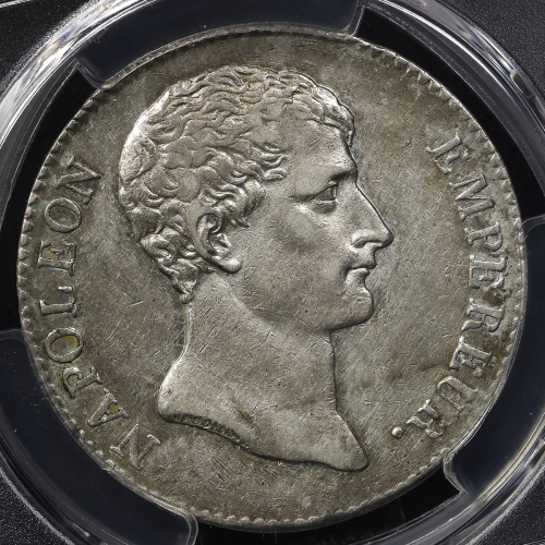FRANCE Napoleon I ナポレオン1世(1802~15) 5Francs AN12(1803/4)A PCGS-XF45 VF~EF