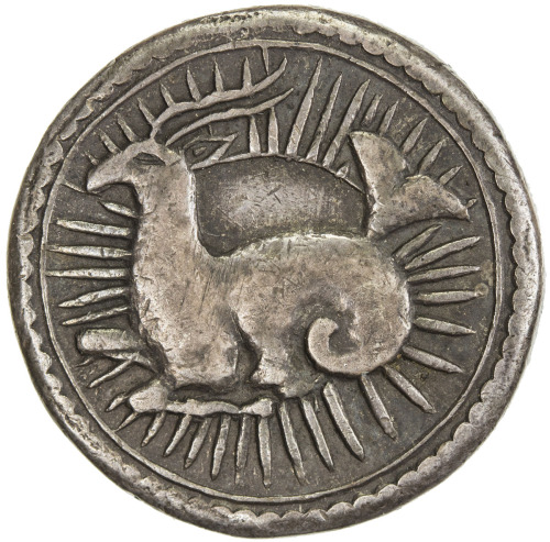 India - Mughal Empire，MUGHAL: Jahangir, 1605-1628, AR rupee (10.67g), 