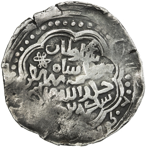 Islamic - Mongol Dynasties，SHAHS OF BADAKHSHAN: Shah Baha al-Din, 1344-1358, AR dinar kebeki (7.75g)